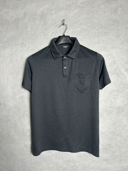 Speed Dry Black Polo - Medium