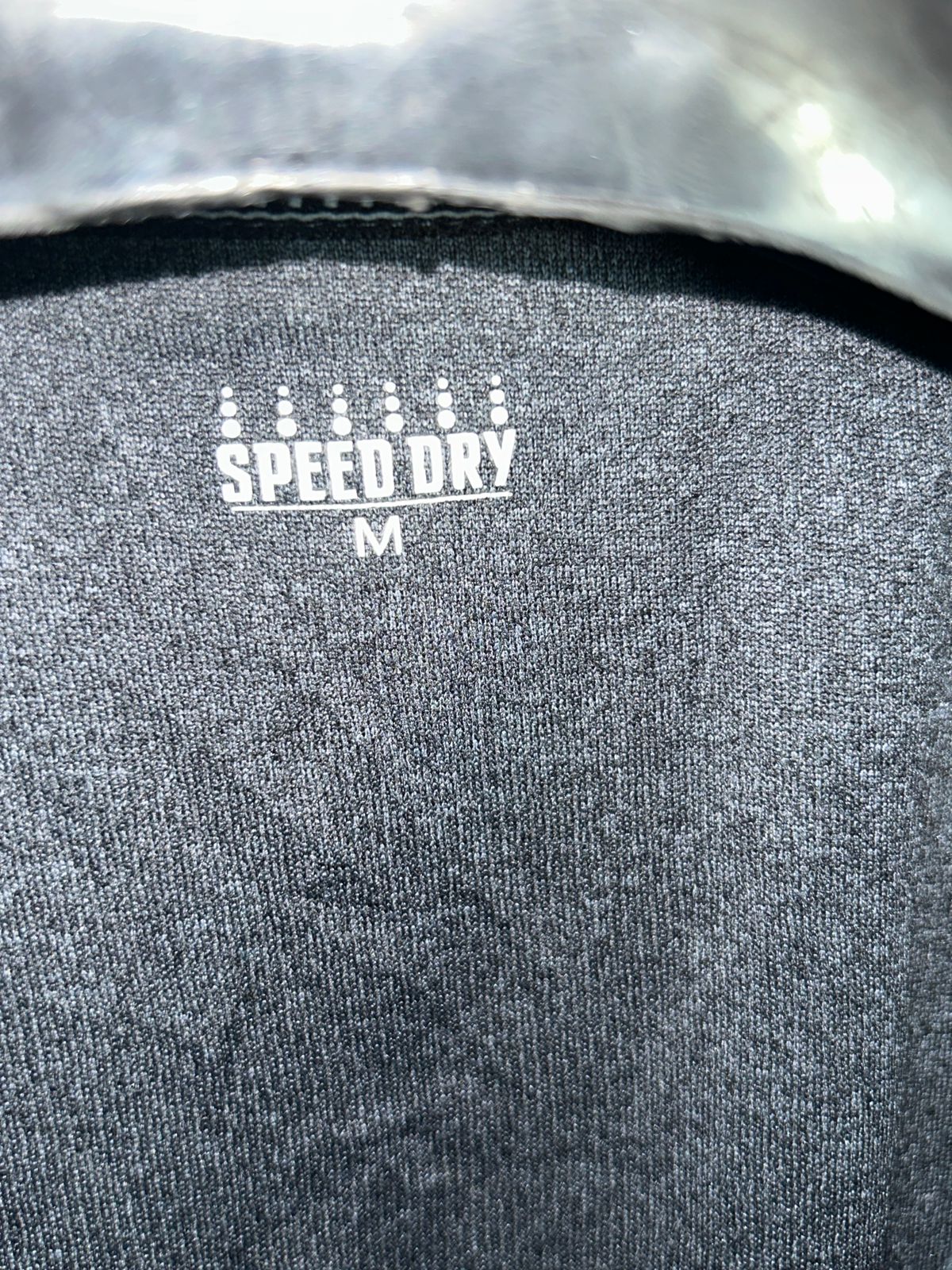 Speed Dry Black Polo - Medium