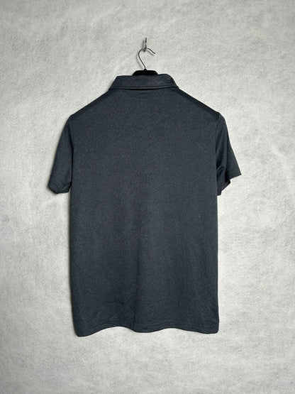 Speed Dry Black Polo - Medium
