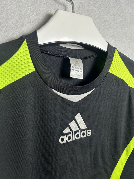 Adidas Climalite Black & Neon Green- Small