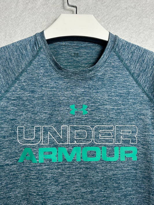 Under Armour Blue Tee -  Medium