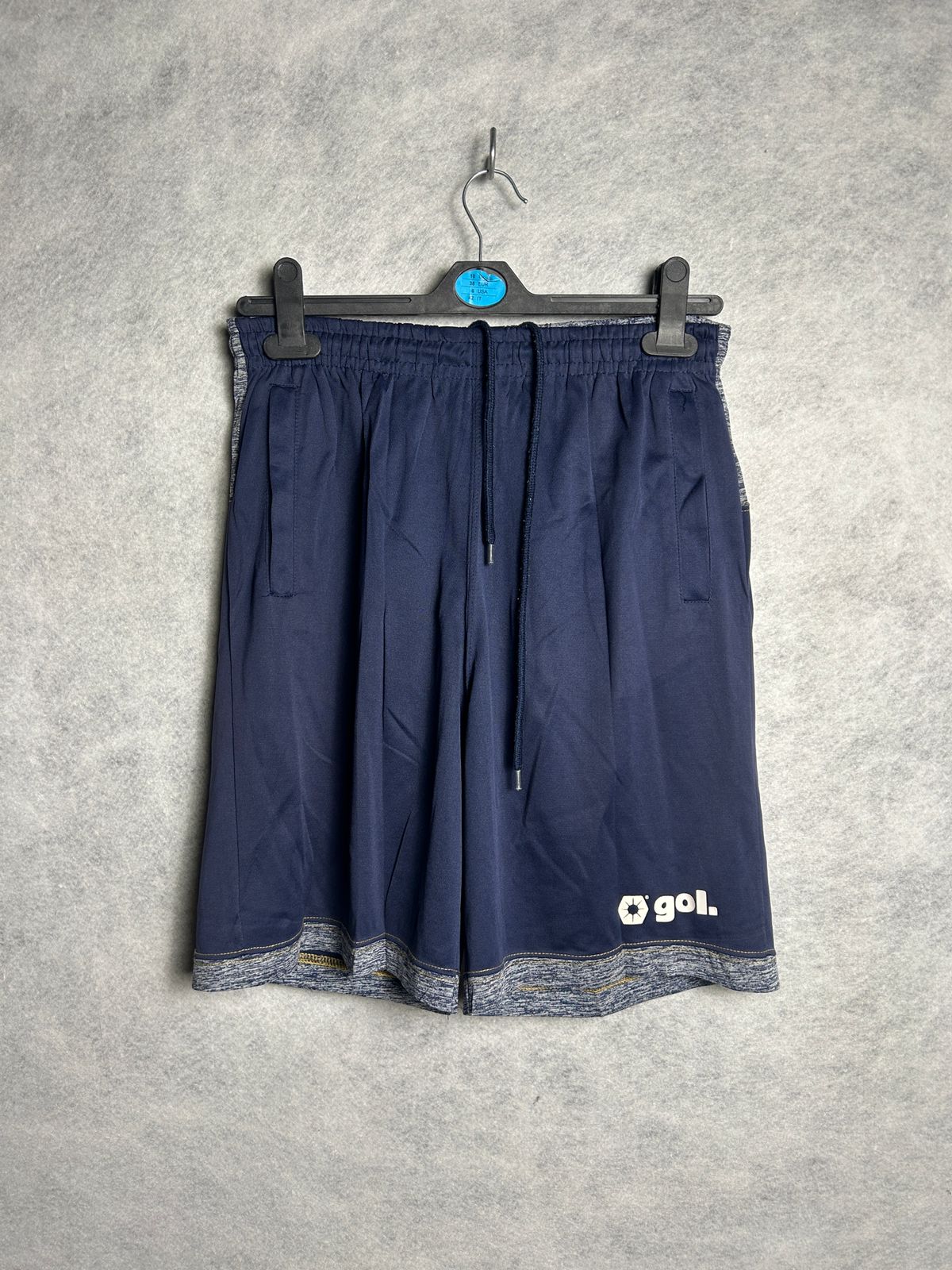 Gol Blue & Gray Short - Large