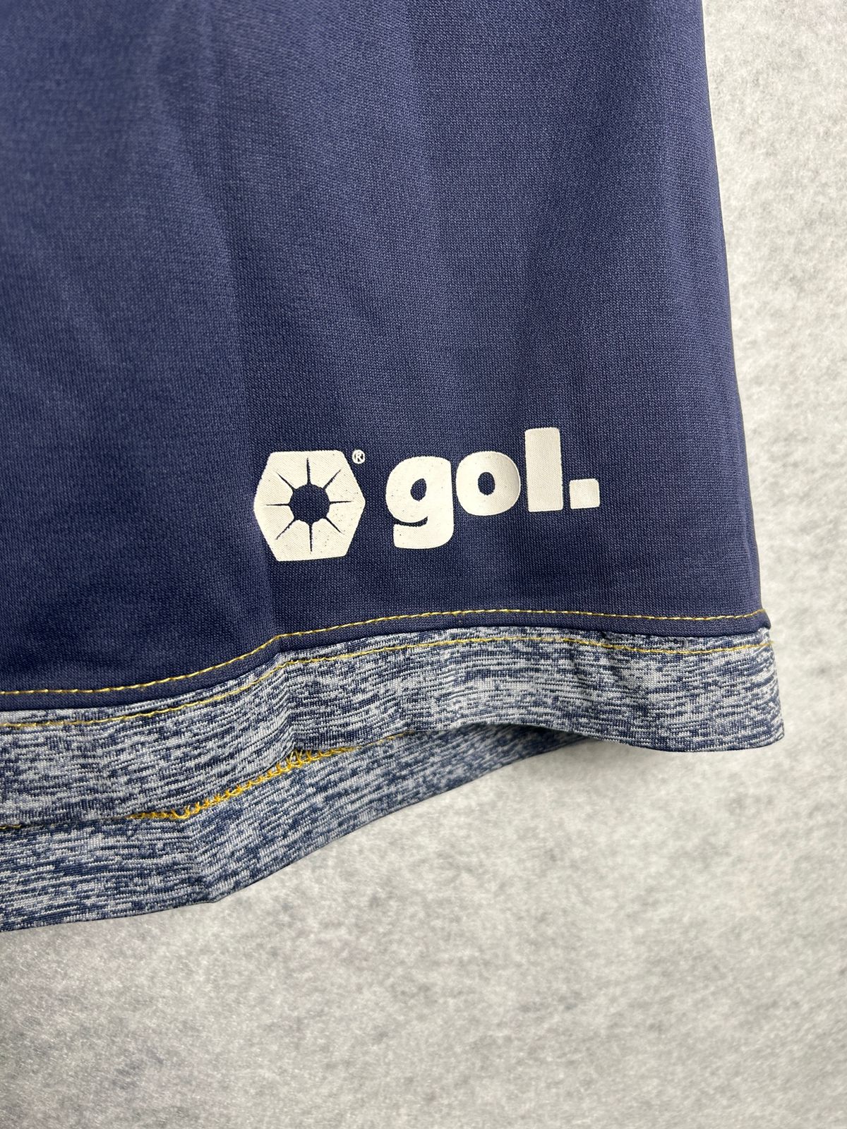 Gol Blue & Gray Short - Large