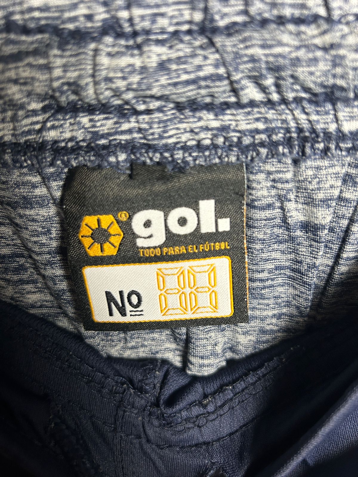 Gol Blue & Gray Short - Large