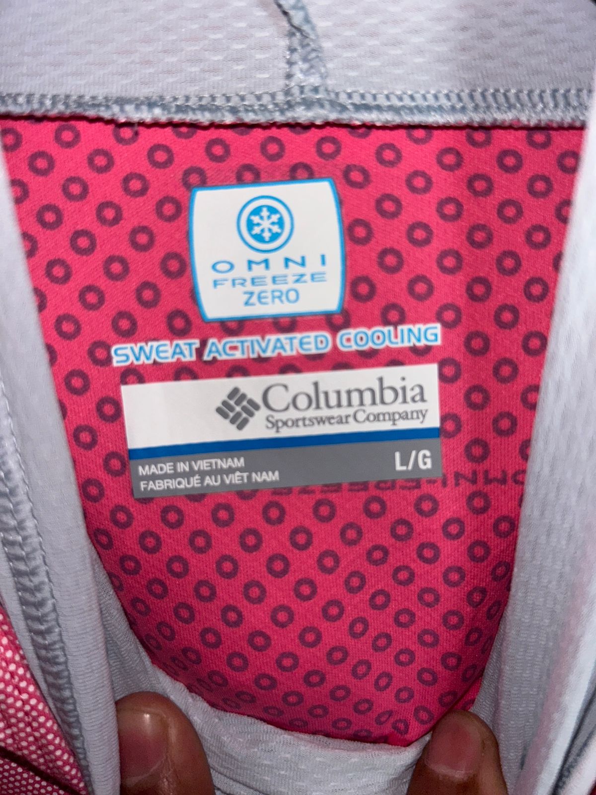 Columbia Sportswear PFG pink Upper - L/G