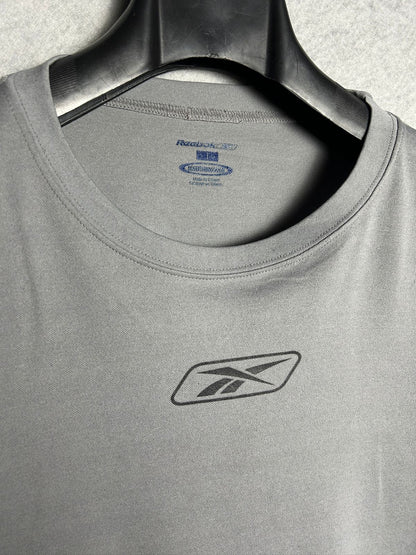 Reebok Light Gray Full Sleeves T-Shirt - L/G