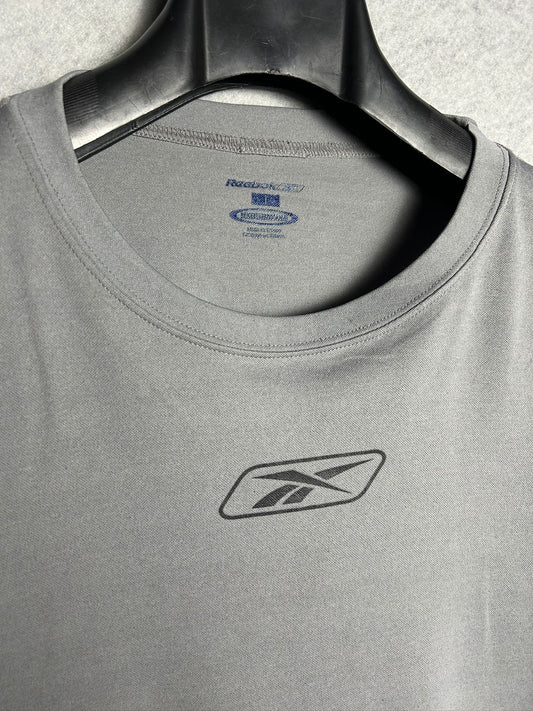Reebok Light Gray Full Sleeves T-Shirt - L/G