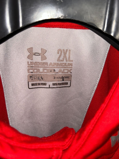 Under Armour ColdBlack Red Polo - 2XL