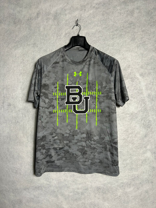 Under Armour Gray BJ Logo Round Tee - Large