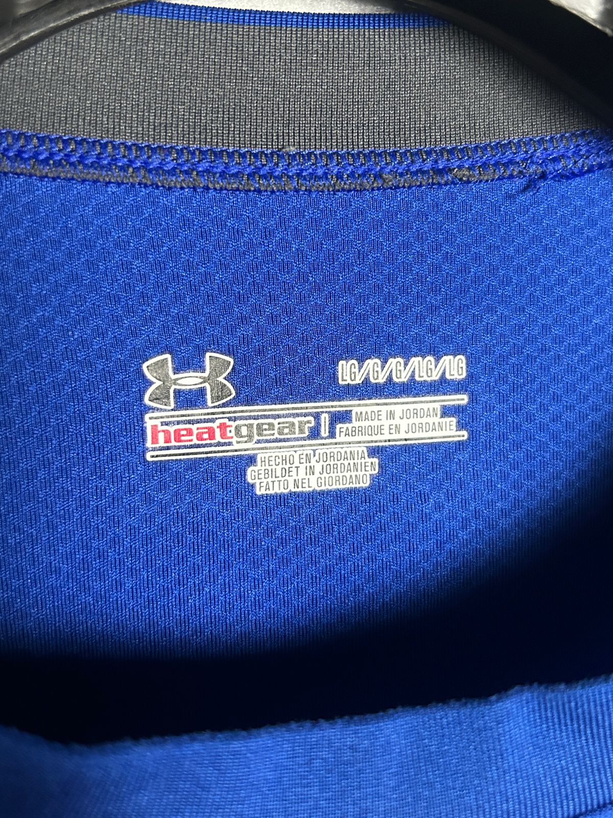 Under Armour HeatGear Blue Round Tee - L/G