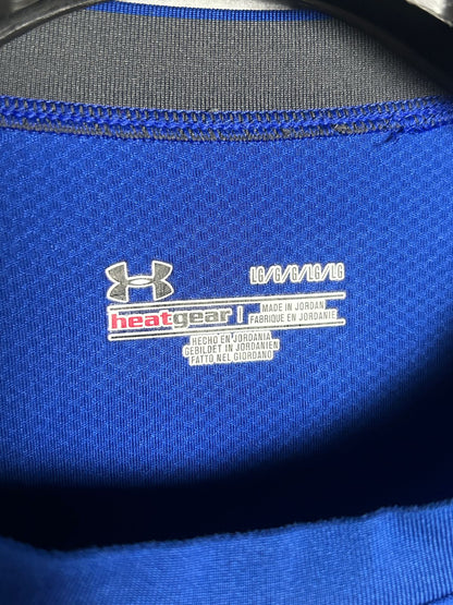 Under Armour HeatGear Blue Round Tee - L/G