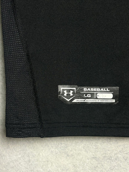 Under Armour Black Round Tee - Juniors Large