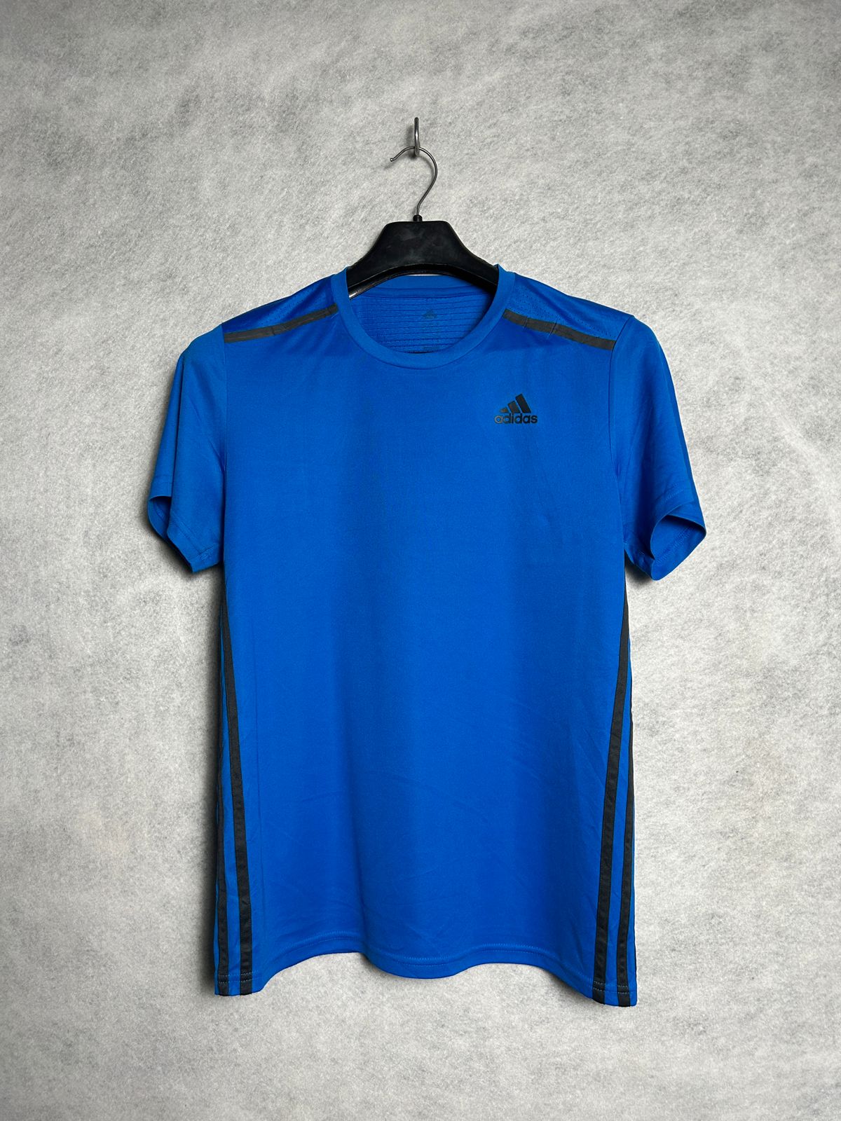 Adidas Blue Round Tee - Medium