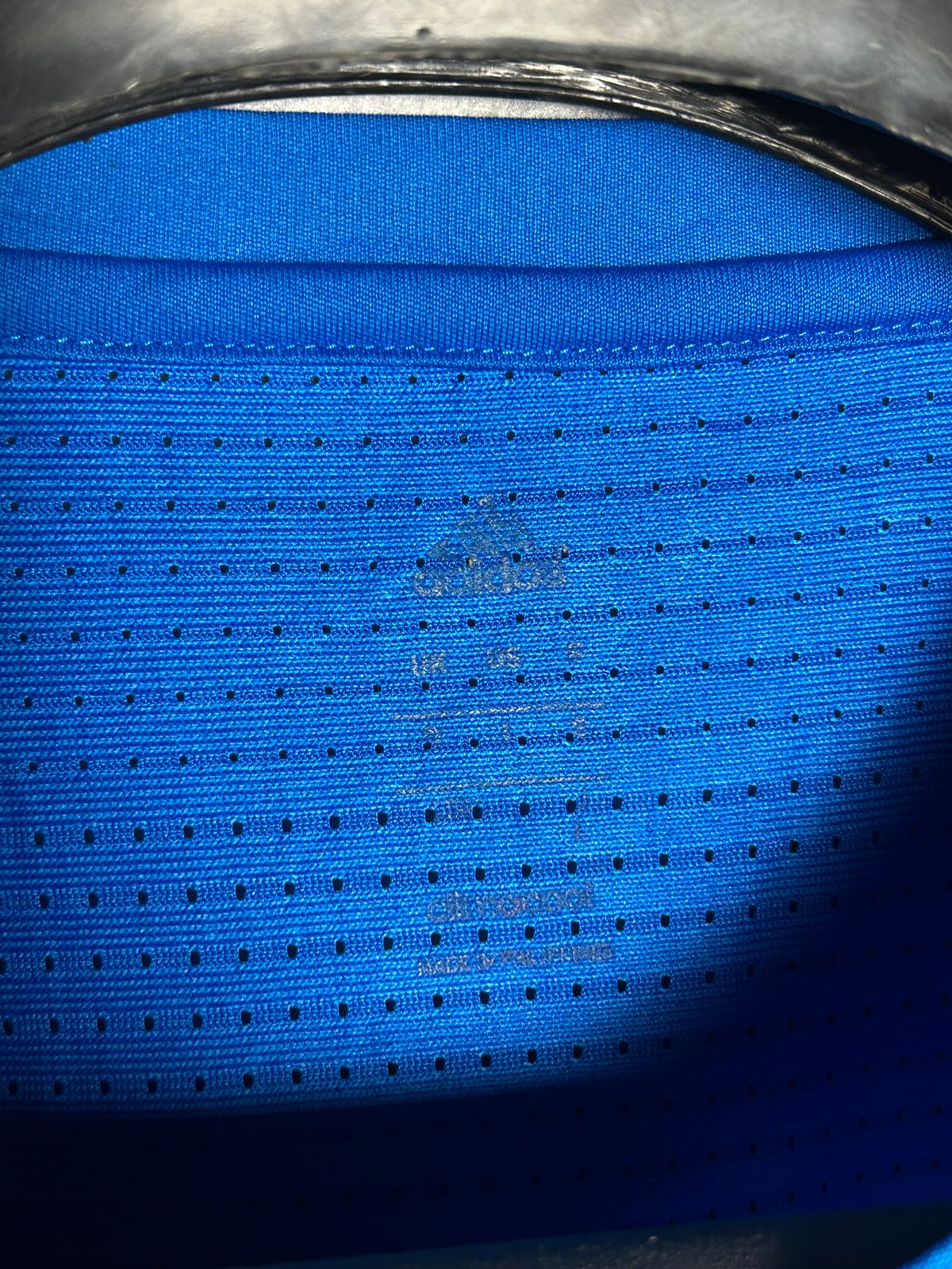 Adidas Blue Round Tee - Medium