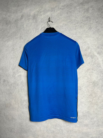 Adidas Blue Round Tee - Medium