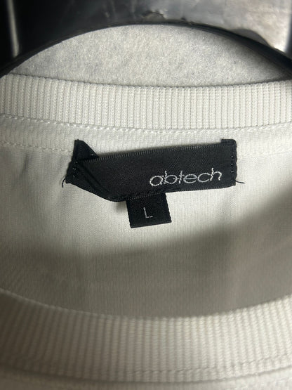Abtech White Bound Round Tee - Large