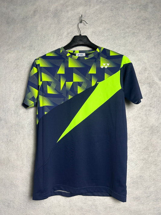 Yonex INK Blue & Neon Round Tee - Medium