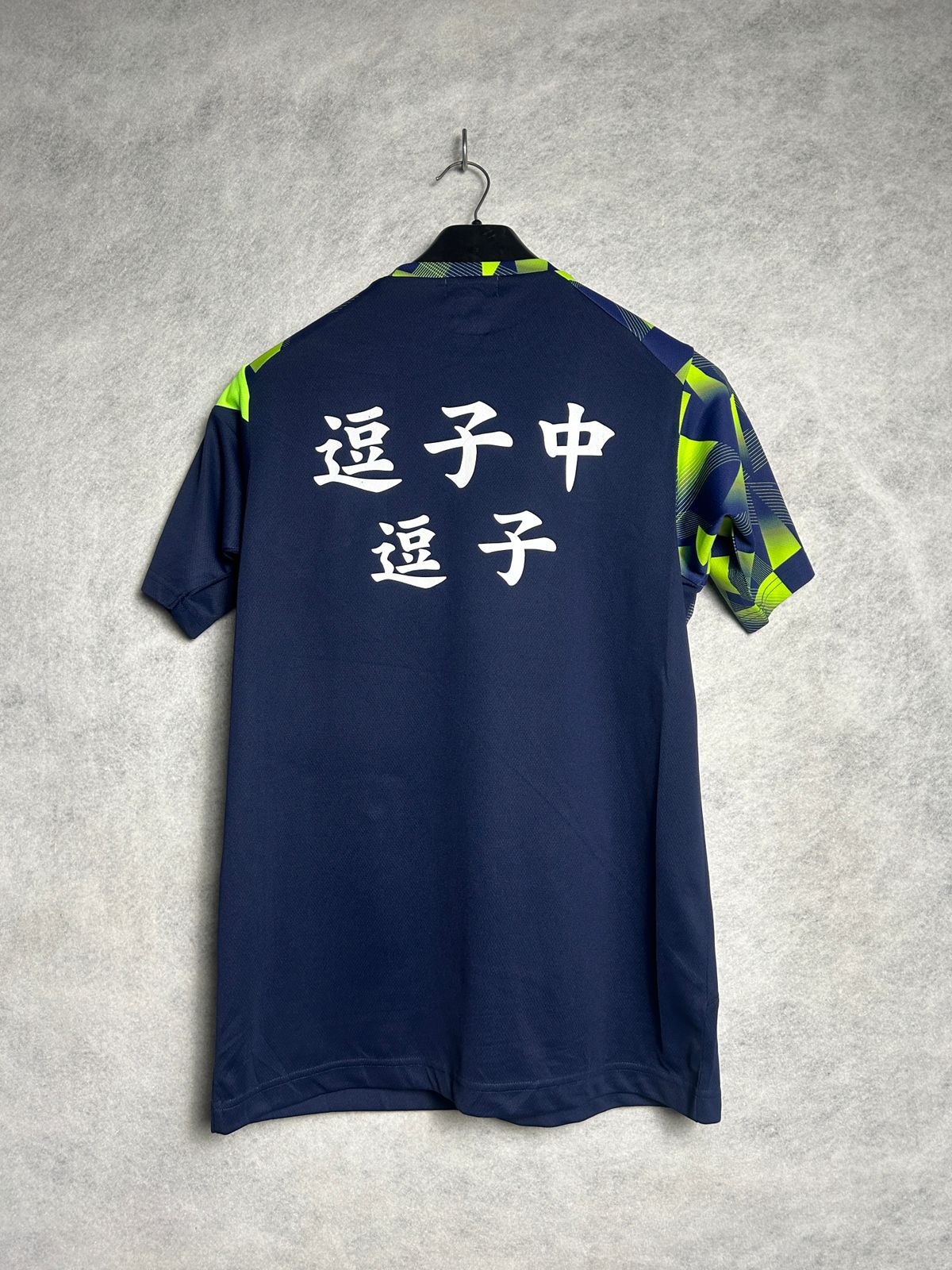 Yonex INK Blue & Neon Round Tee - Medium