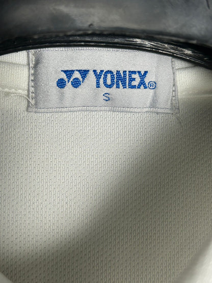 Yonex White Polo Black Logo - Small