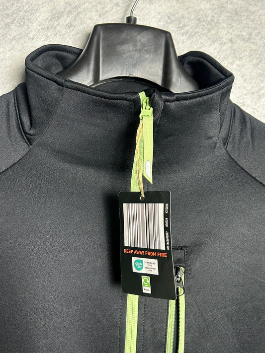 Crane Black & White (Neon Zip) Training Upper - XL