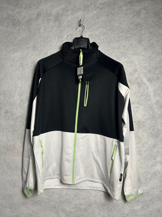 Crane Black & White (Neon Zip) Training Upper - XL