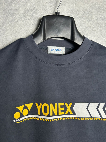 Yonex Black ROund Tee - Small