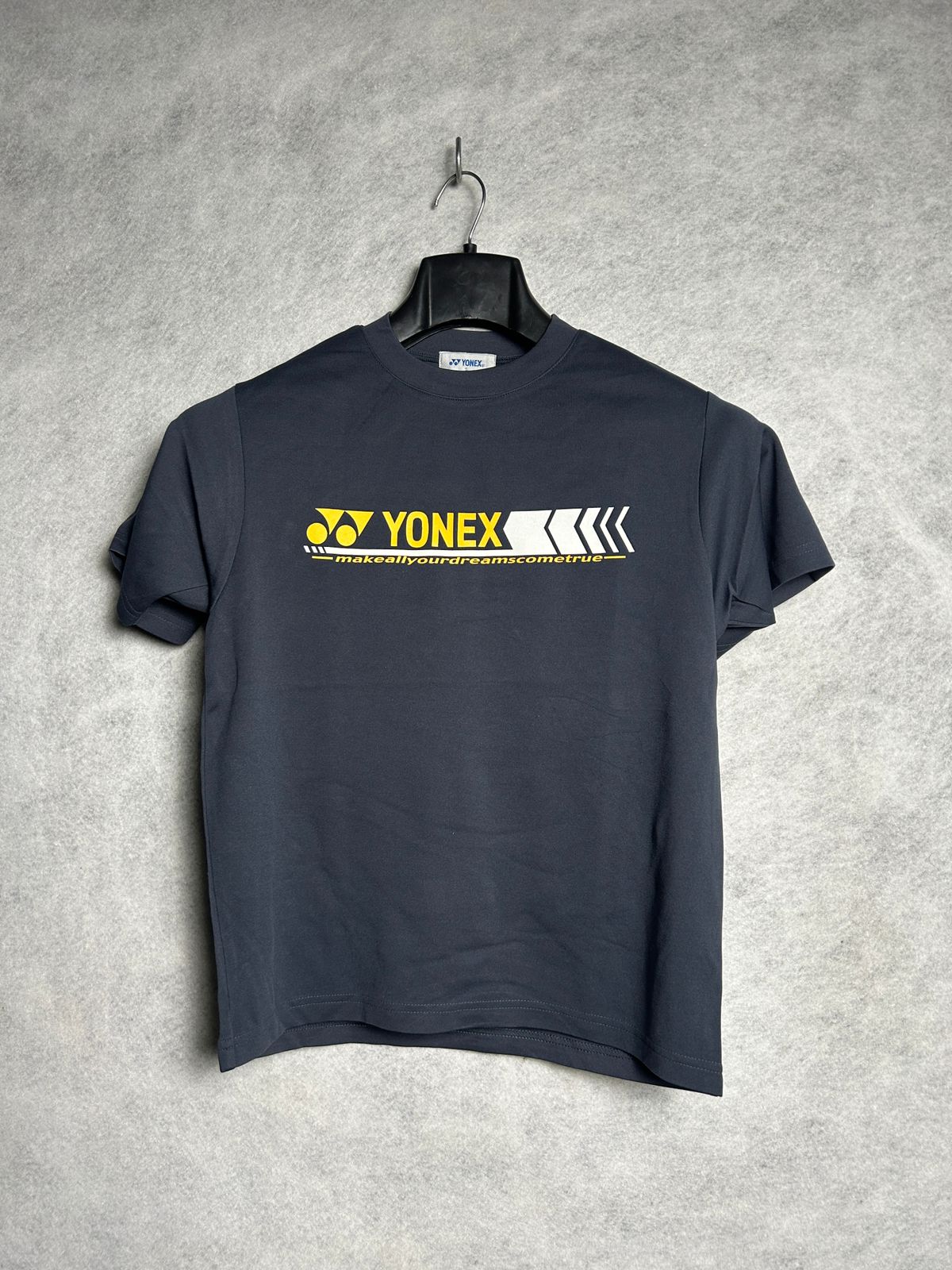 Yonex Black ROund Tee - Small