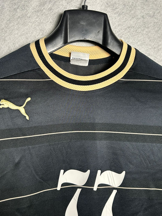 Puma Black & Cream Round Tee - XL