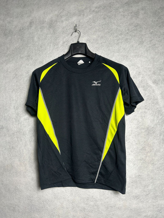 Mizuno Black & Yellow Round Tee - Medium