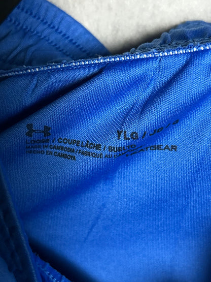 Under Armour Blue Short - Large (YLG)