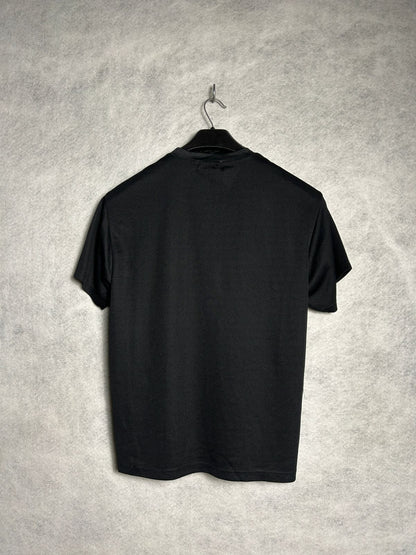 Yonex Black Round Neck Tee - Medium