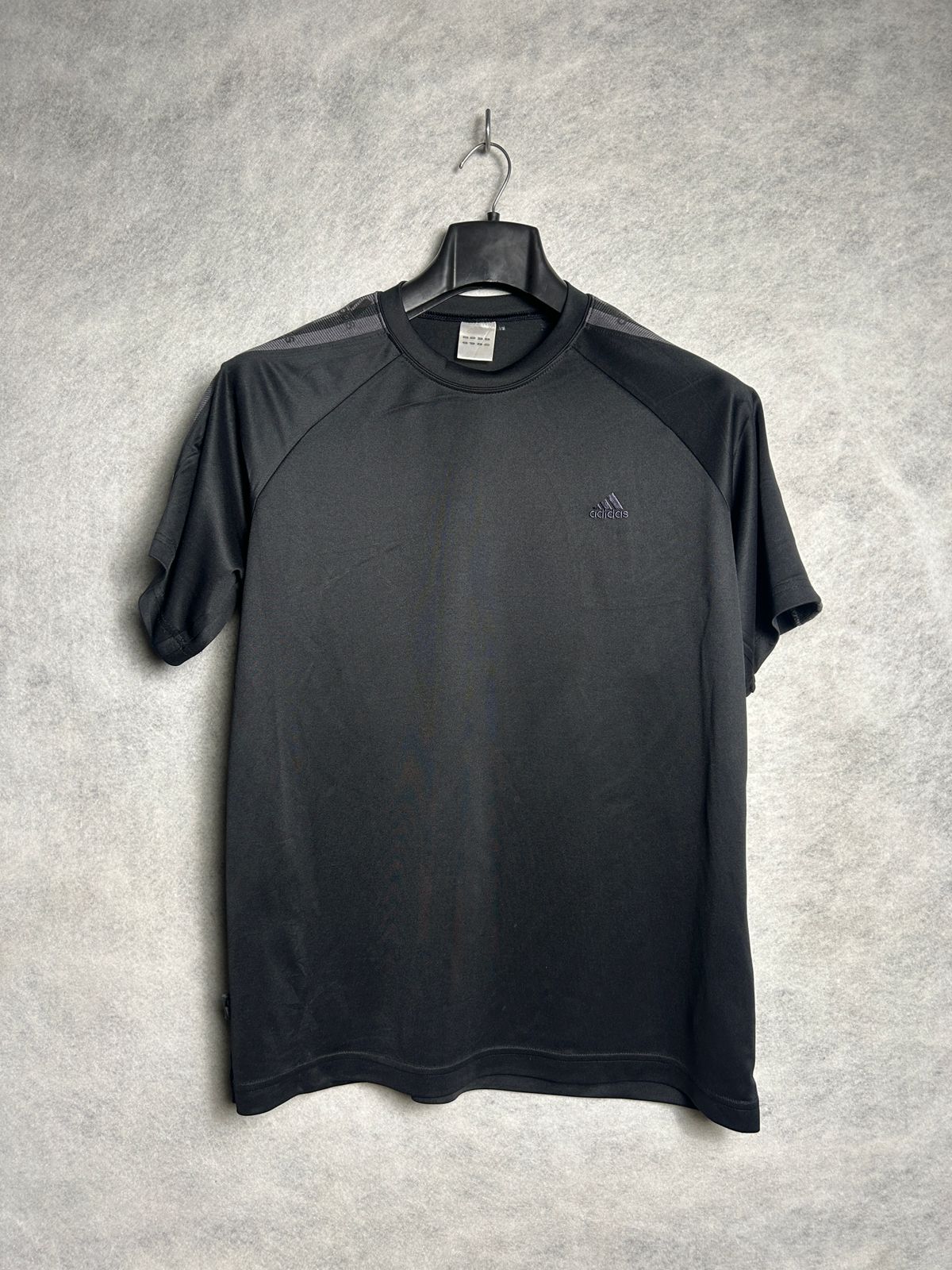 Adidas Black Round Tee - Medium