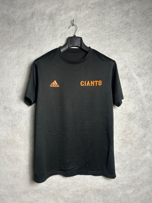 Adidas Giants Black Fitted Round Neck - XXL