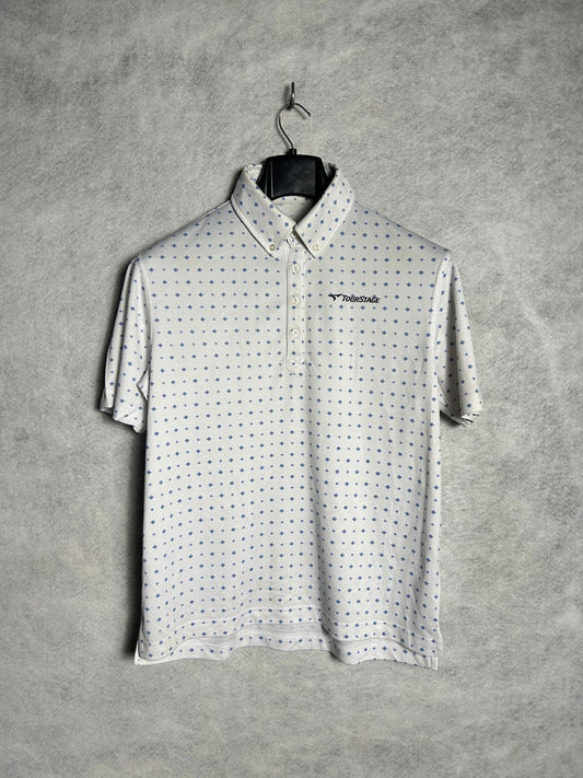 Tour Star White Polo - Medium