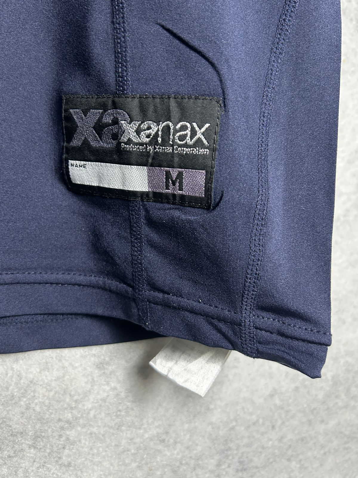 Xanax Ink Blue Sando Fitted - Medium