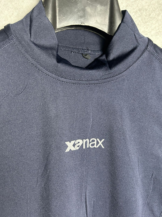 Xanax Ink Blue Sando Fitted - Medium