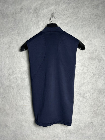Xanax Ink Blue Sando Fitted - Medium