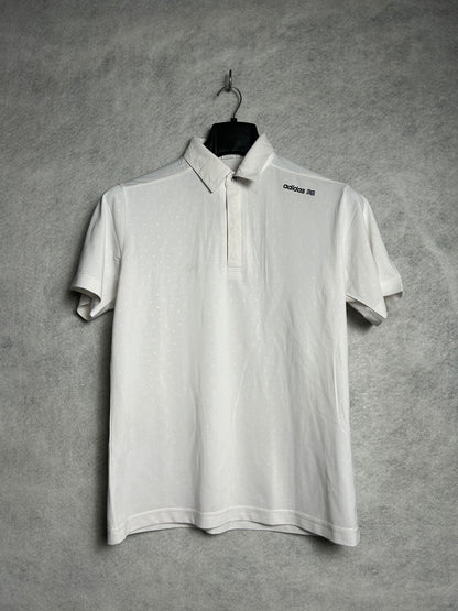 Adidas White Polo - Medium