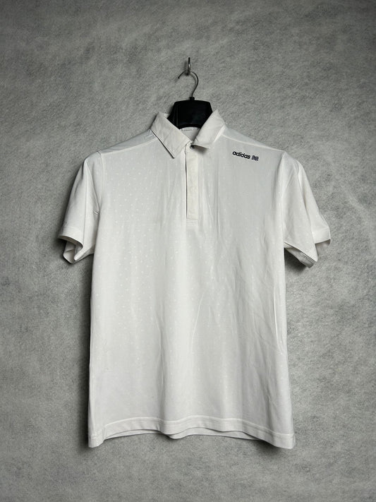 Adidas White Polo - Medium