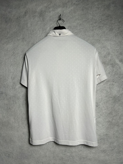 Adidas White Polo - Medium