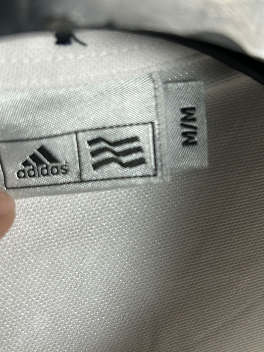 Adidas White Polo - Medium