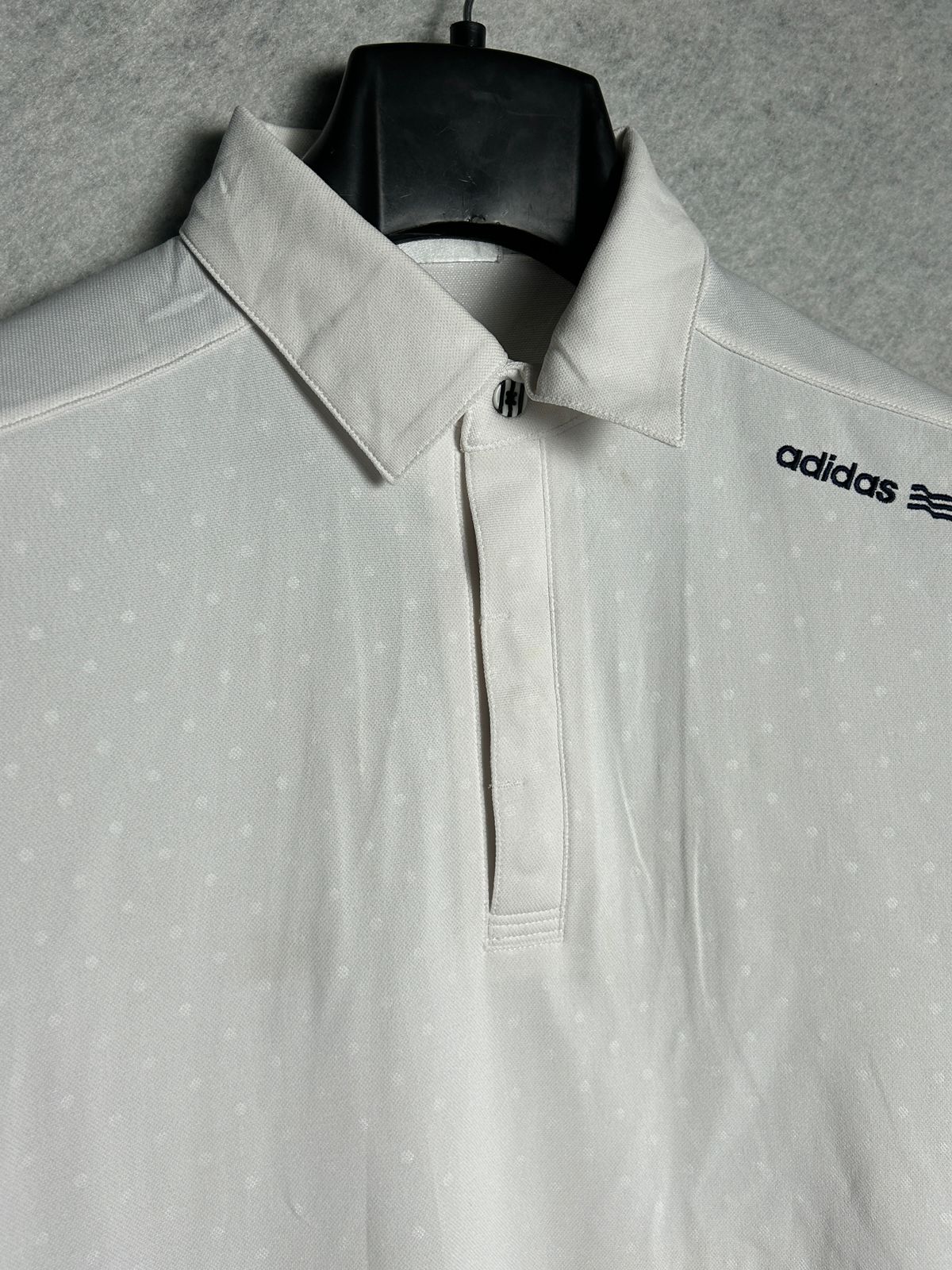 Adidas White Polo - Medium