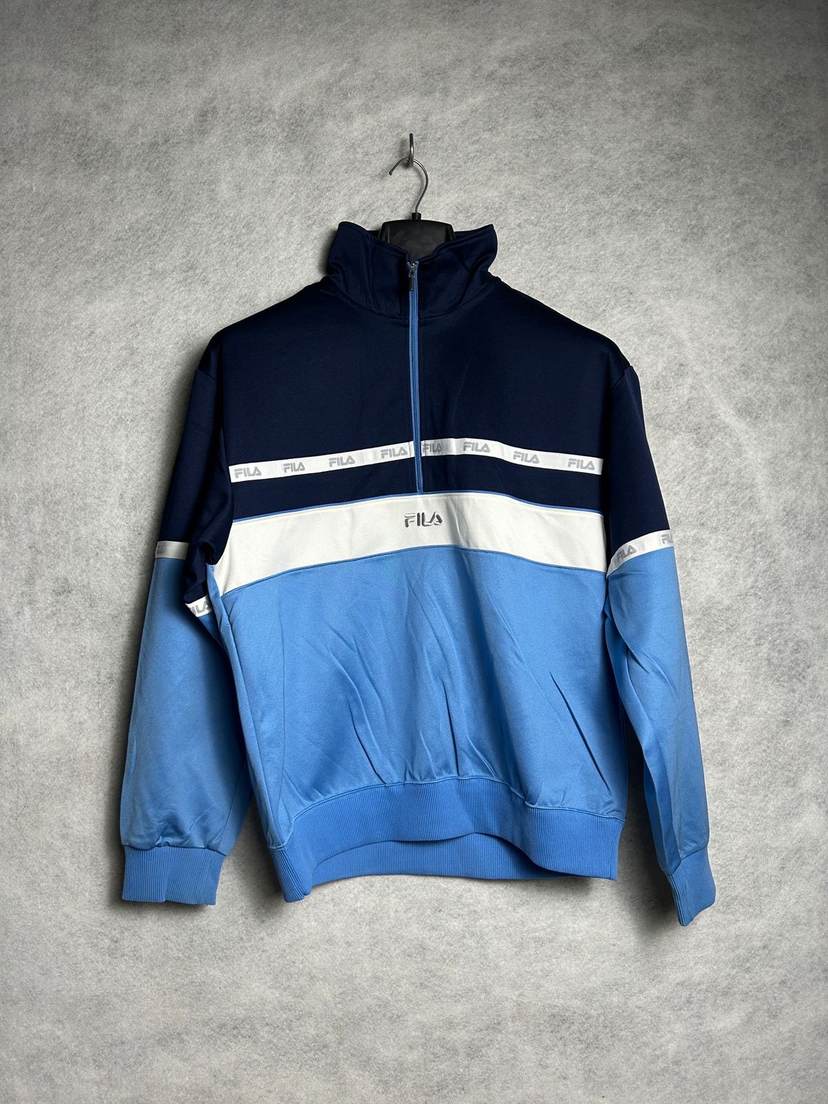 Fila Blue QTR Zip Upper - Large