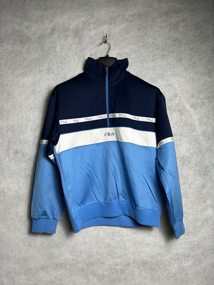 Fila Blue QTR Zip Upper - Large