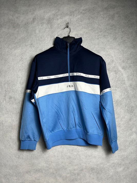 Fila Blue QTR Zip Upper - Large