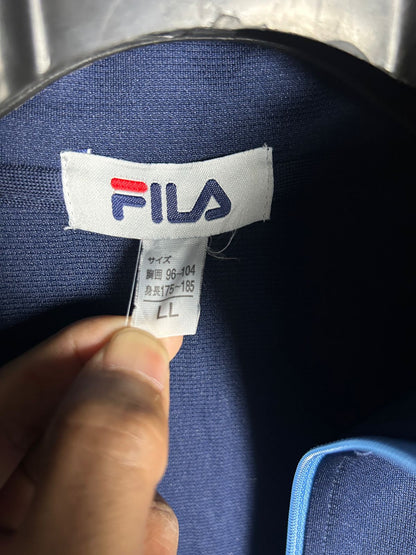Fila Blue QTR Zip Upper - Large
