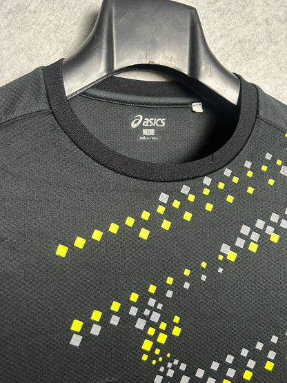 Asics Black Round Neck (Run4Life) - Medium