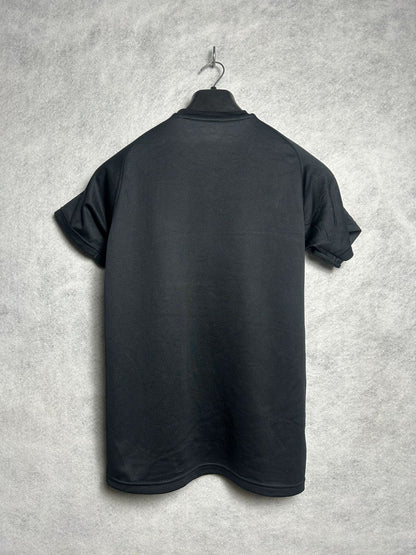 Asics Black Round Neck (Run4Life) - Medium