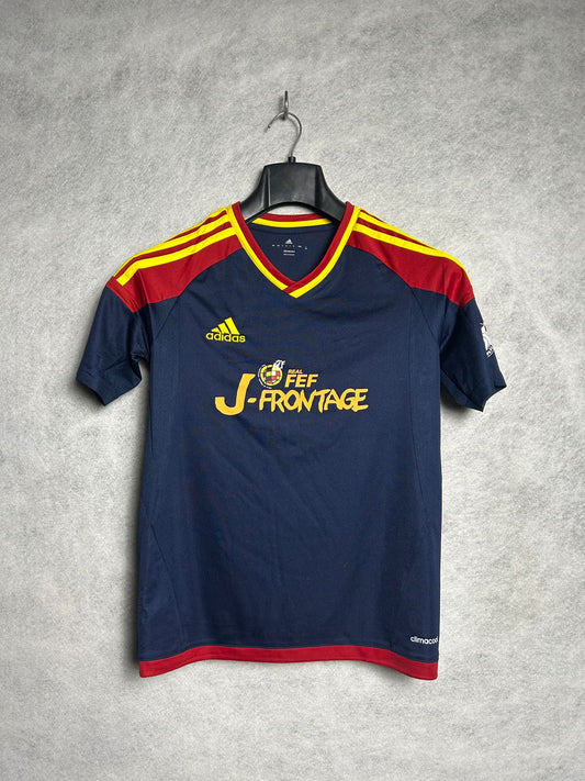 Adidas ClimaCool Blue Round Neck - Juniors Large