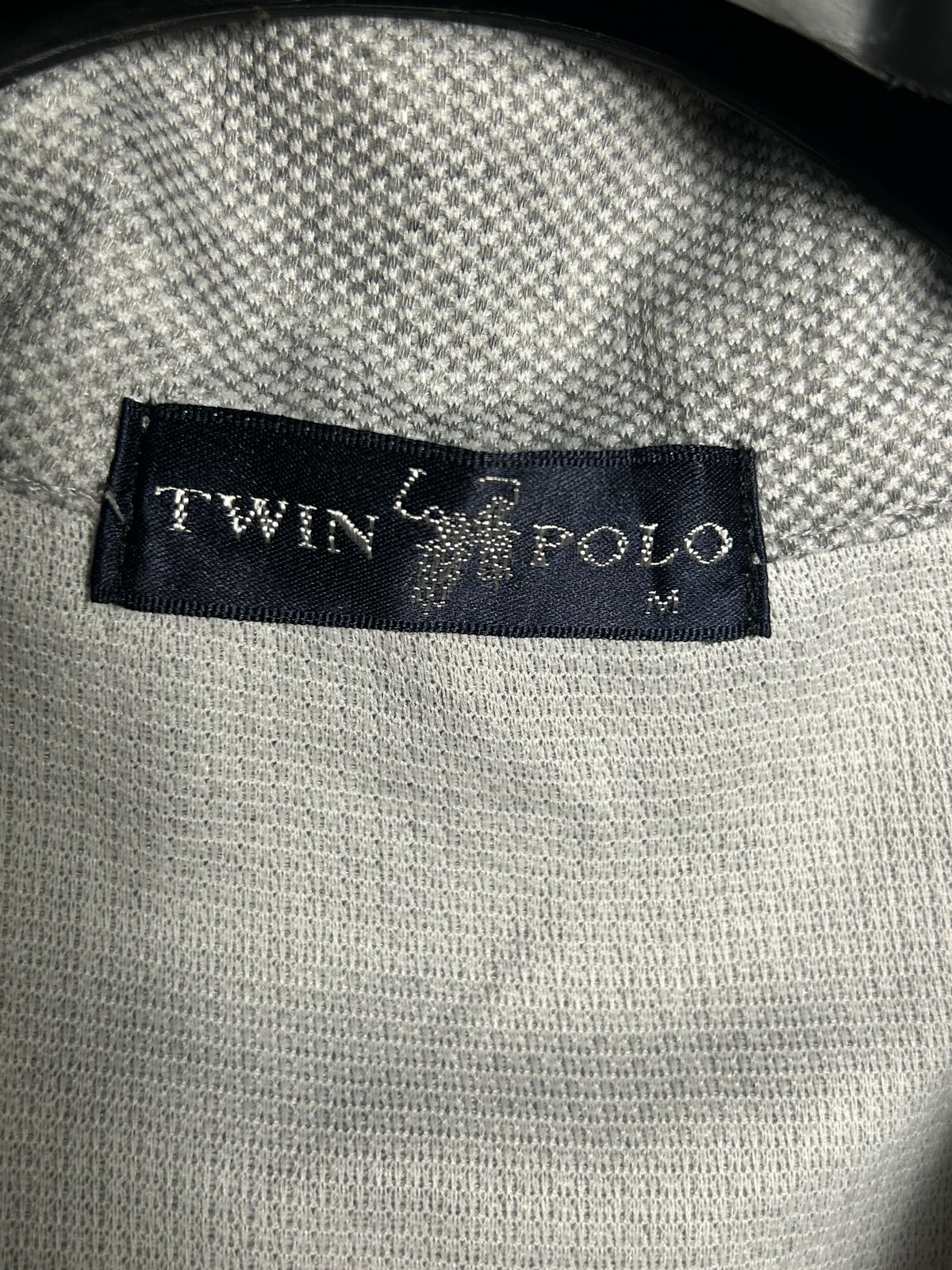 Twin Polo Gray Zipper - Medium